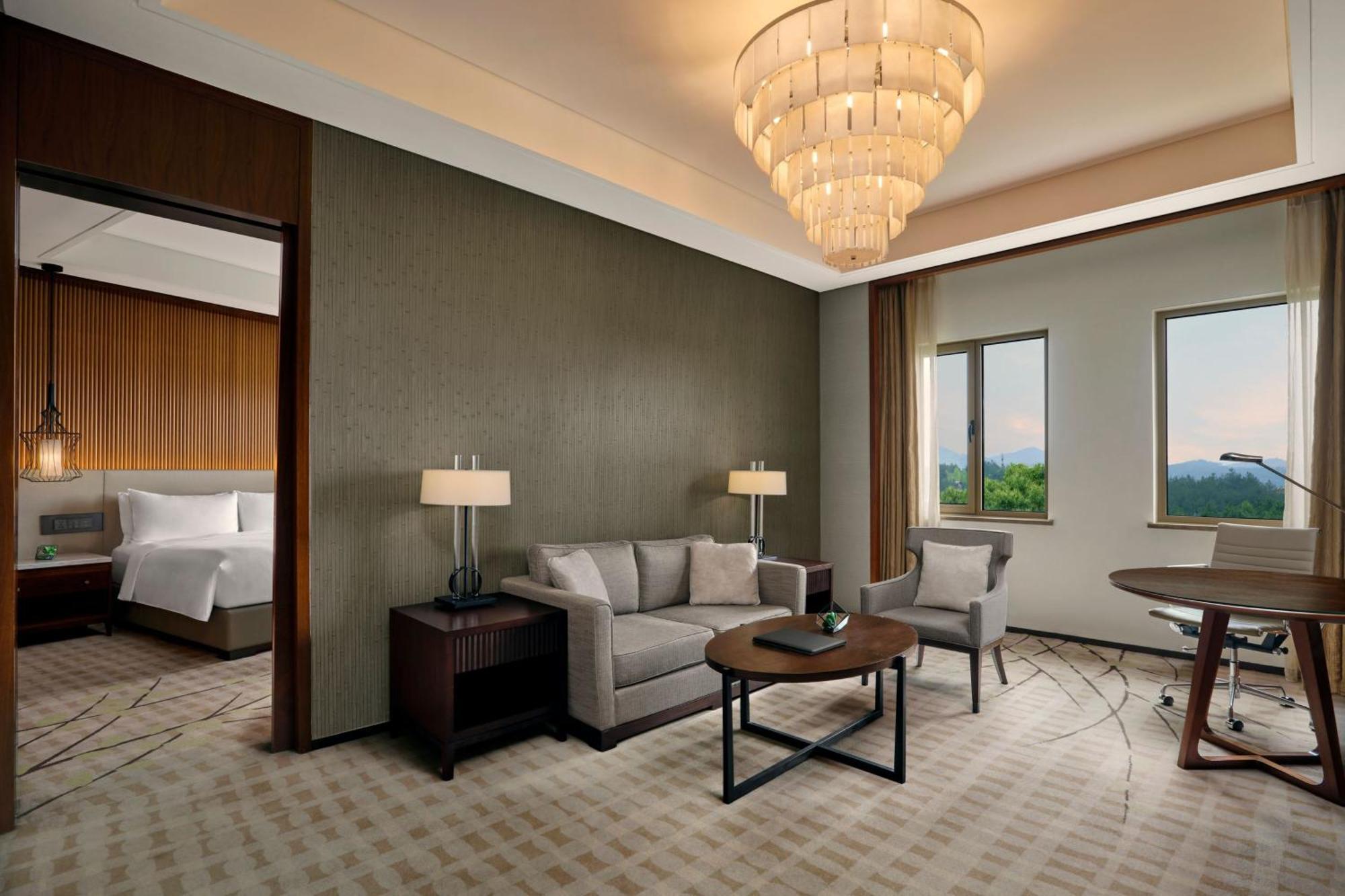Jw Marriott Hotel Zhejiang Анджи Екстериор снимка