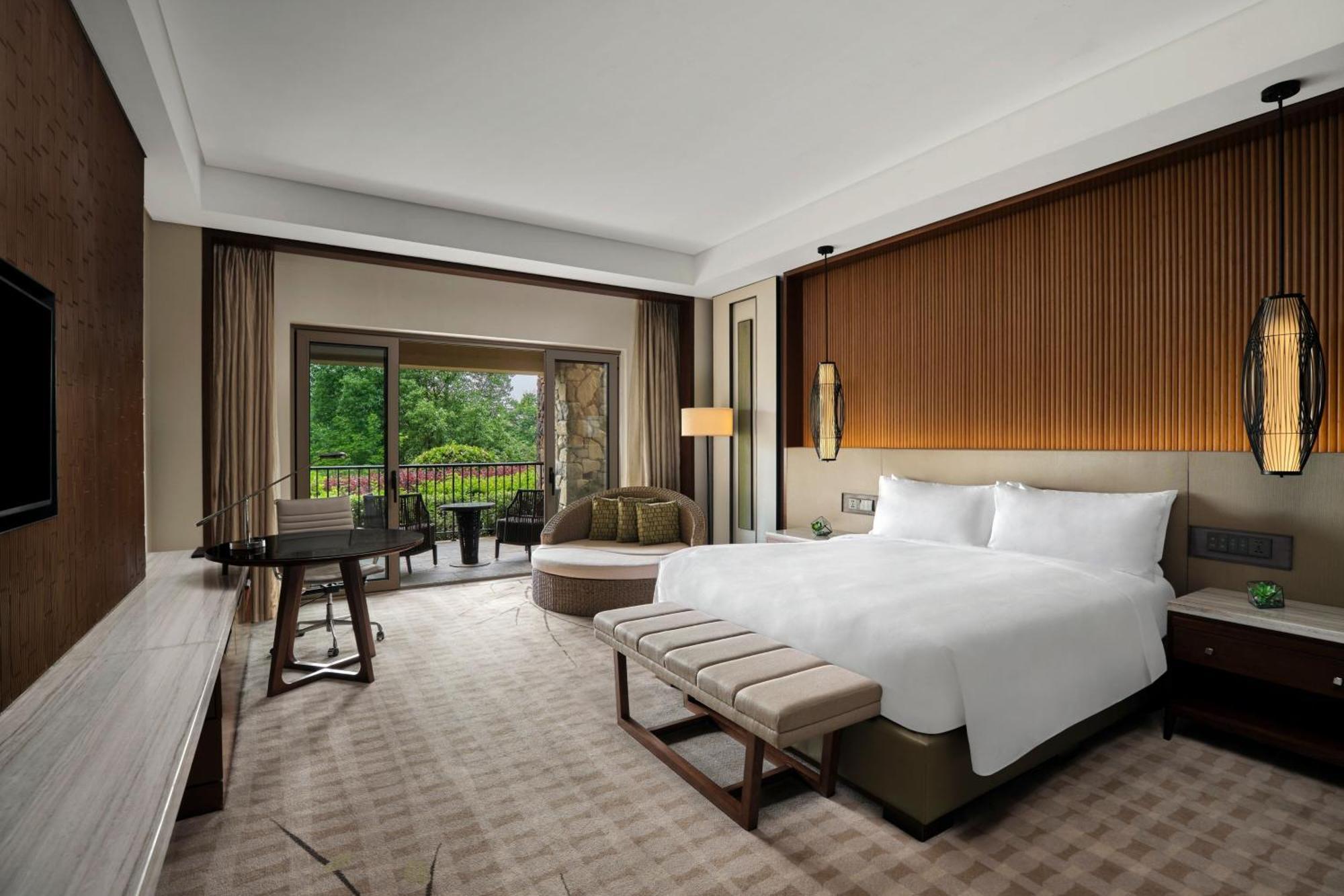 Jw Marriott Hotel Zhejiang Анджи Екстериор снимка