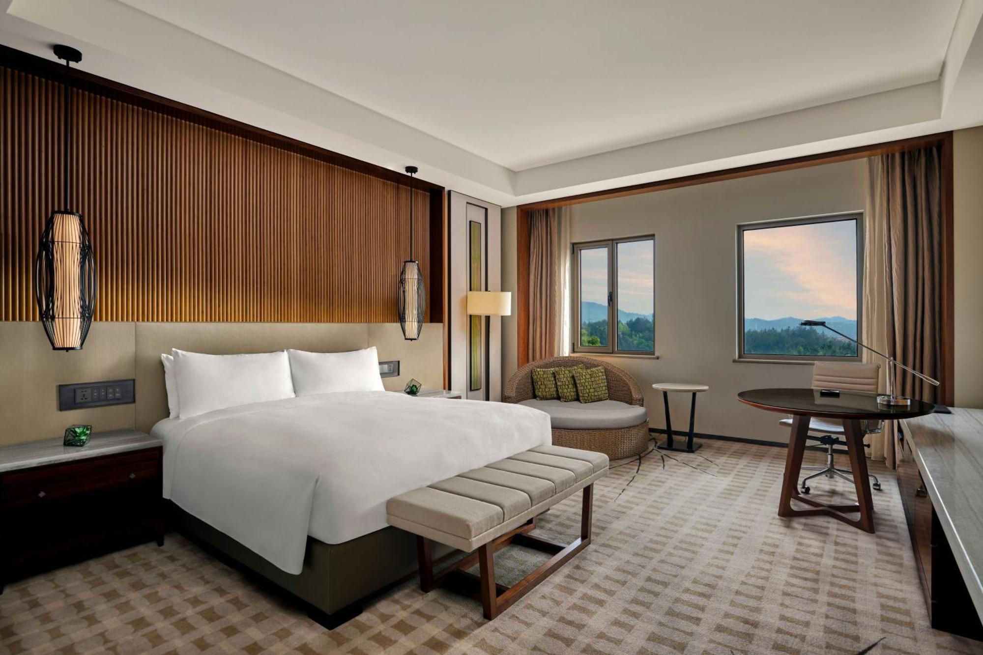 Jw Marriott Hotel Zhejiang Анджи Екстериор снимка